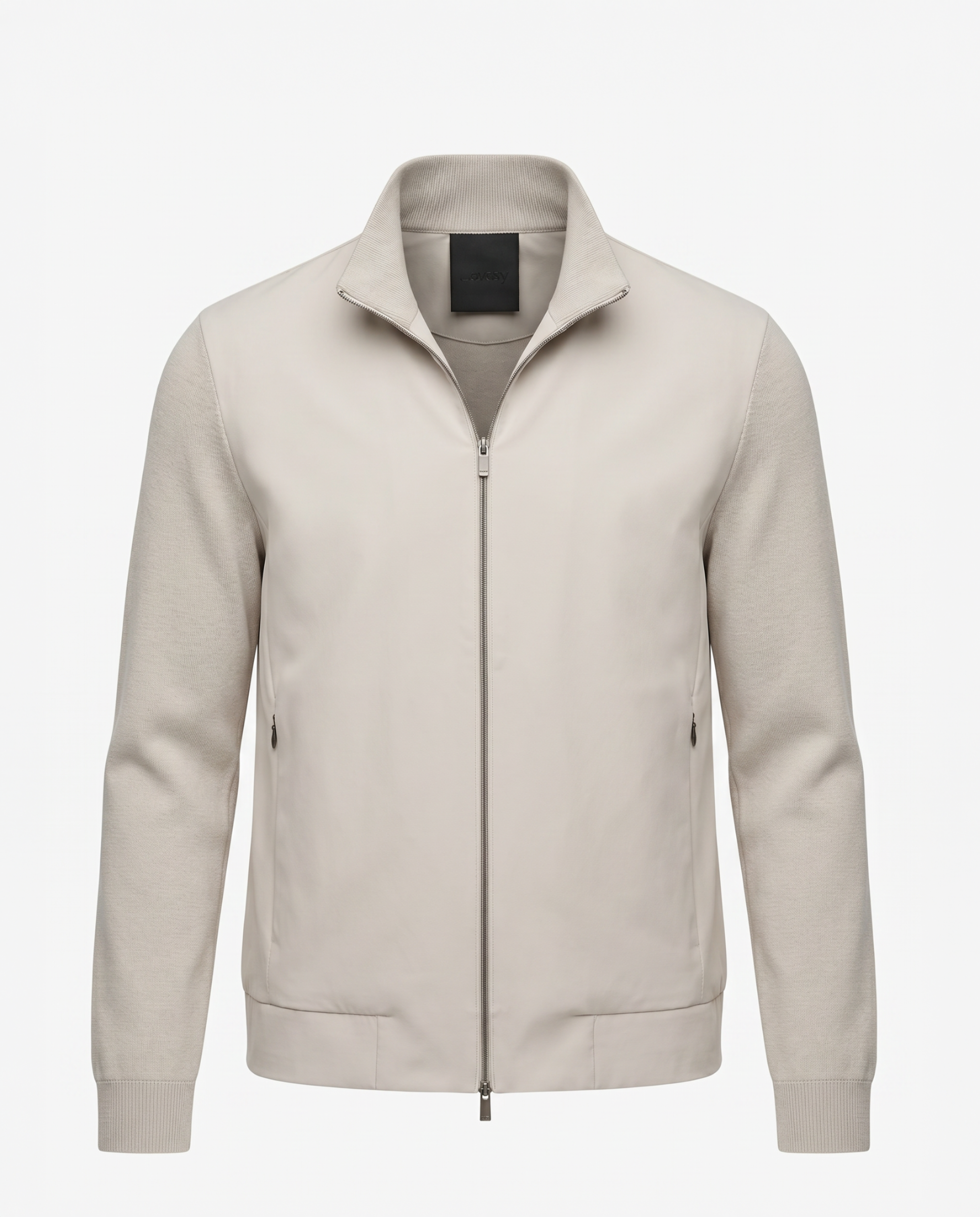 SJ03: 14GG Eco Jilin Viscose / Recycled Nylon. Post Workout Jacket