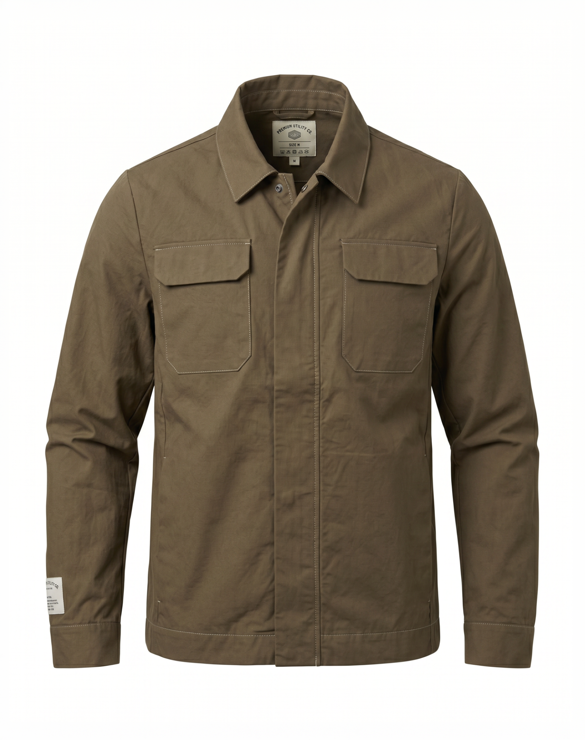 CJ06: Pima Cotton Utility Jacket