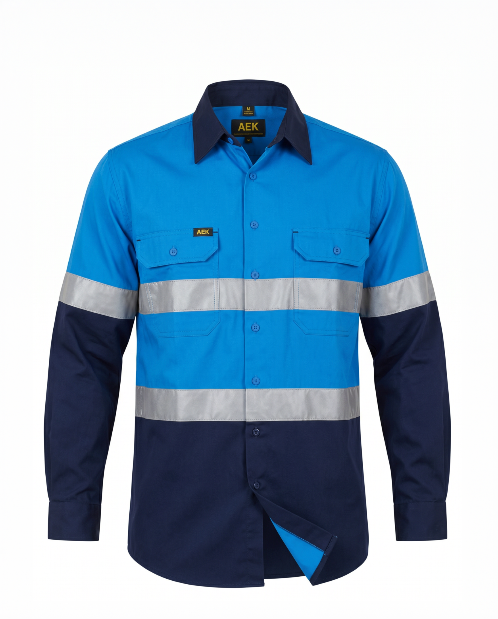 WS03: 100% Australian Cotton PPE Hi Vis Workshirt