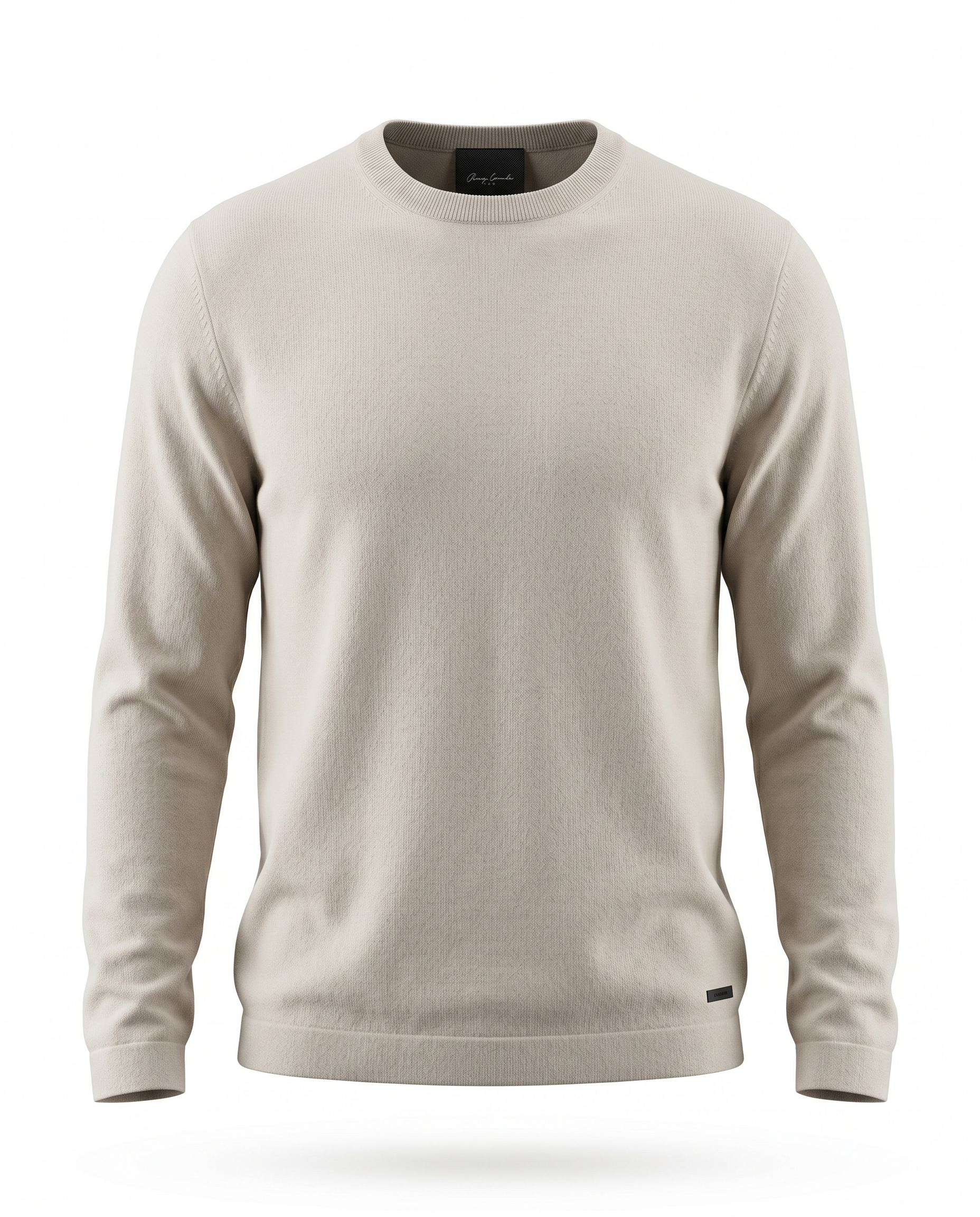 CK01: 14GG Eco Viscose / Recycled Nylon, Long Sleeve Knit