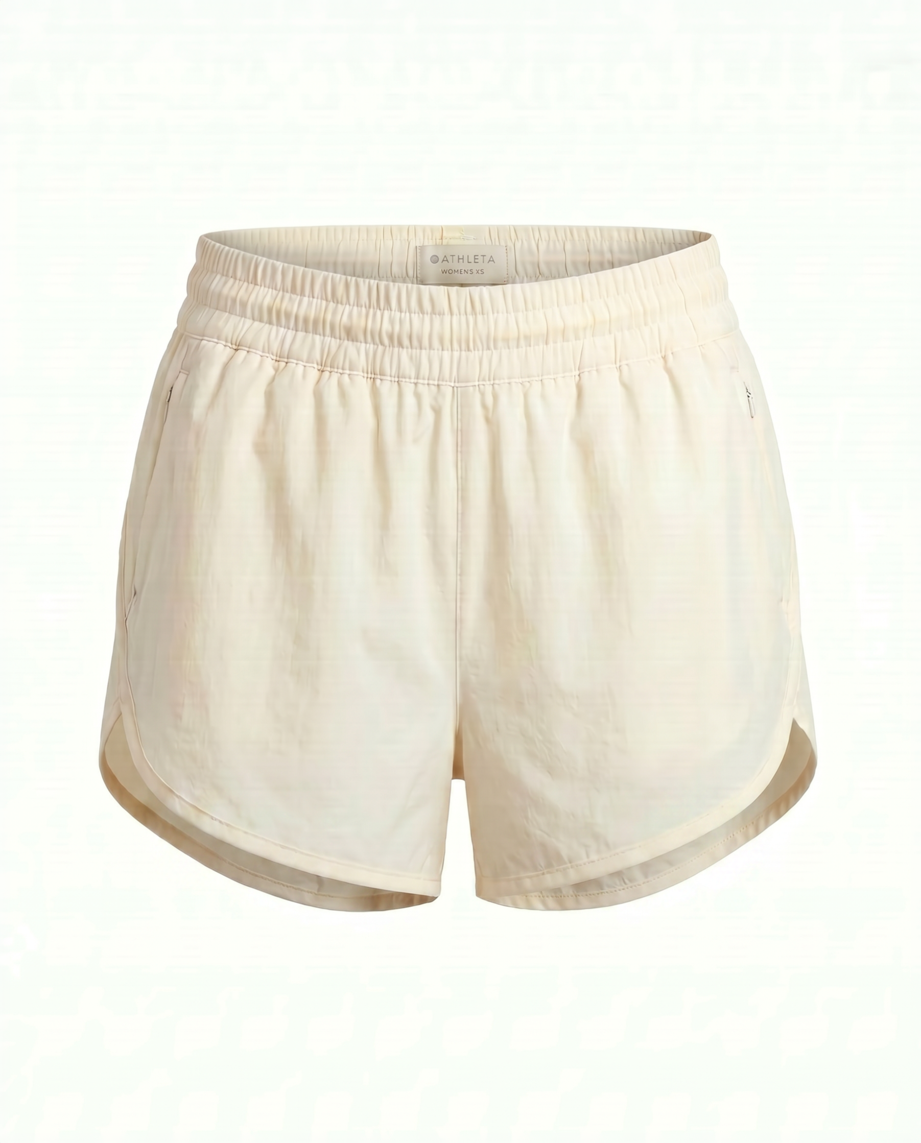 SP09: Recycled Poly / Bio Spandex. Bi Womens Herringbone Twill Running Shorts
