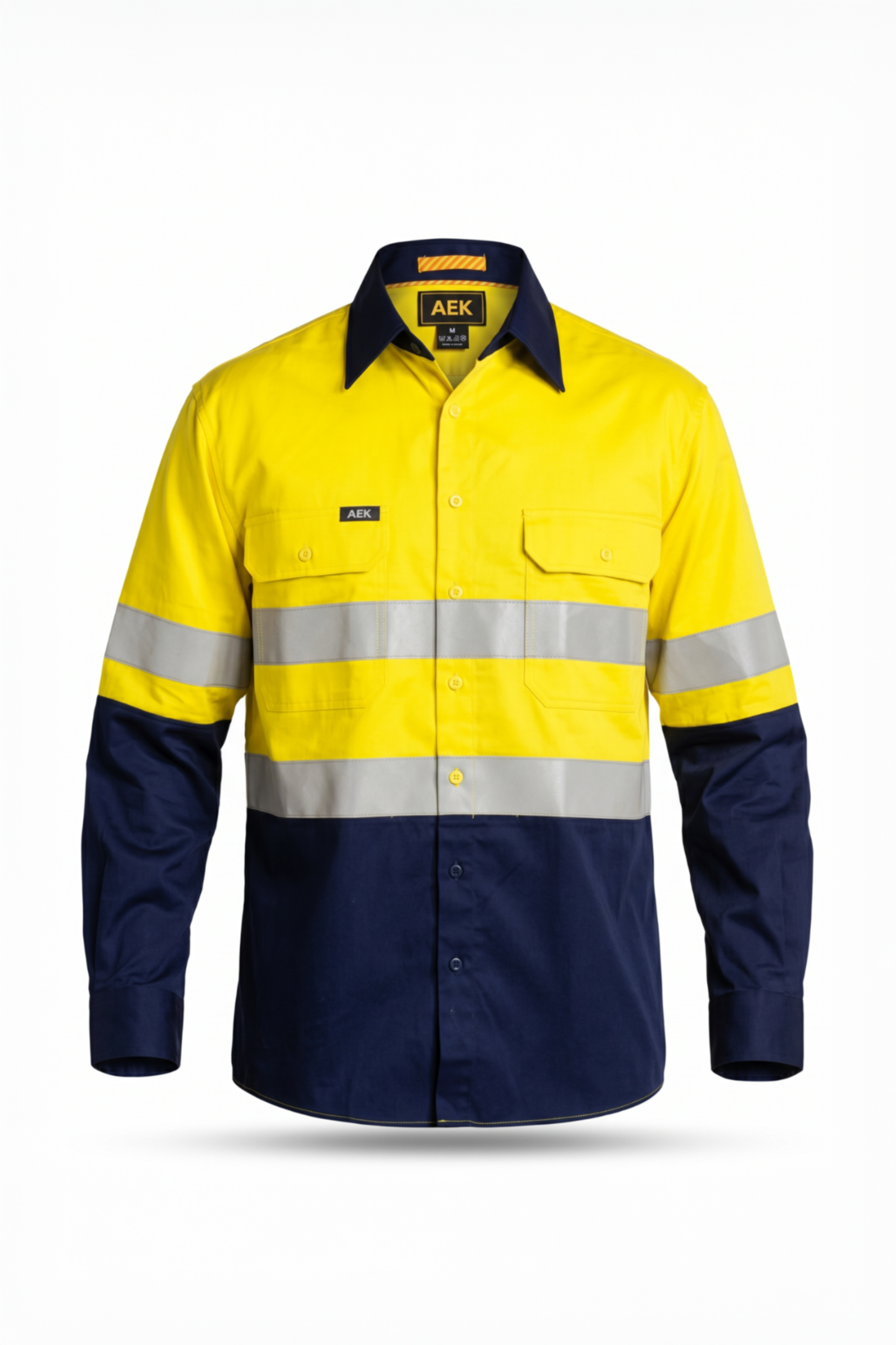 WS03: 100% Australian Cotton PPE Hi Vis Workshirt